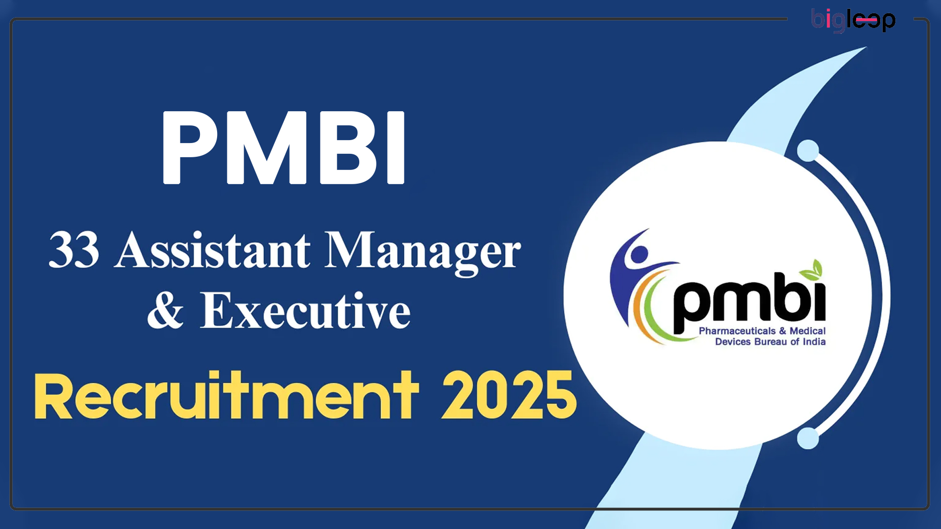 PMBI Recruitment 2025 for Deputy Chief Executive Officer (Dy. CEO): Notification, Eligibility, and Application Process