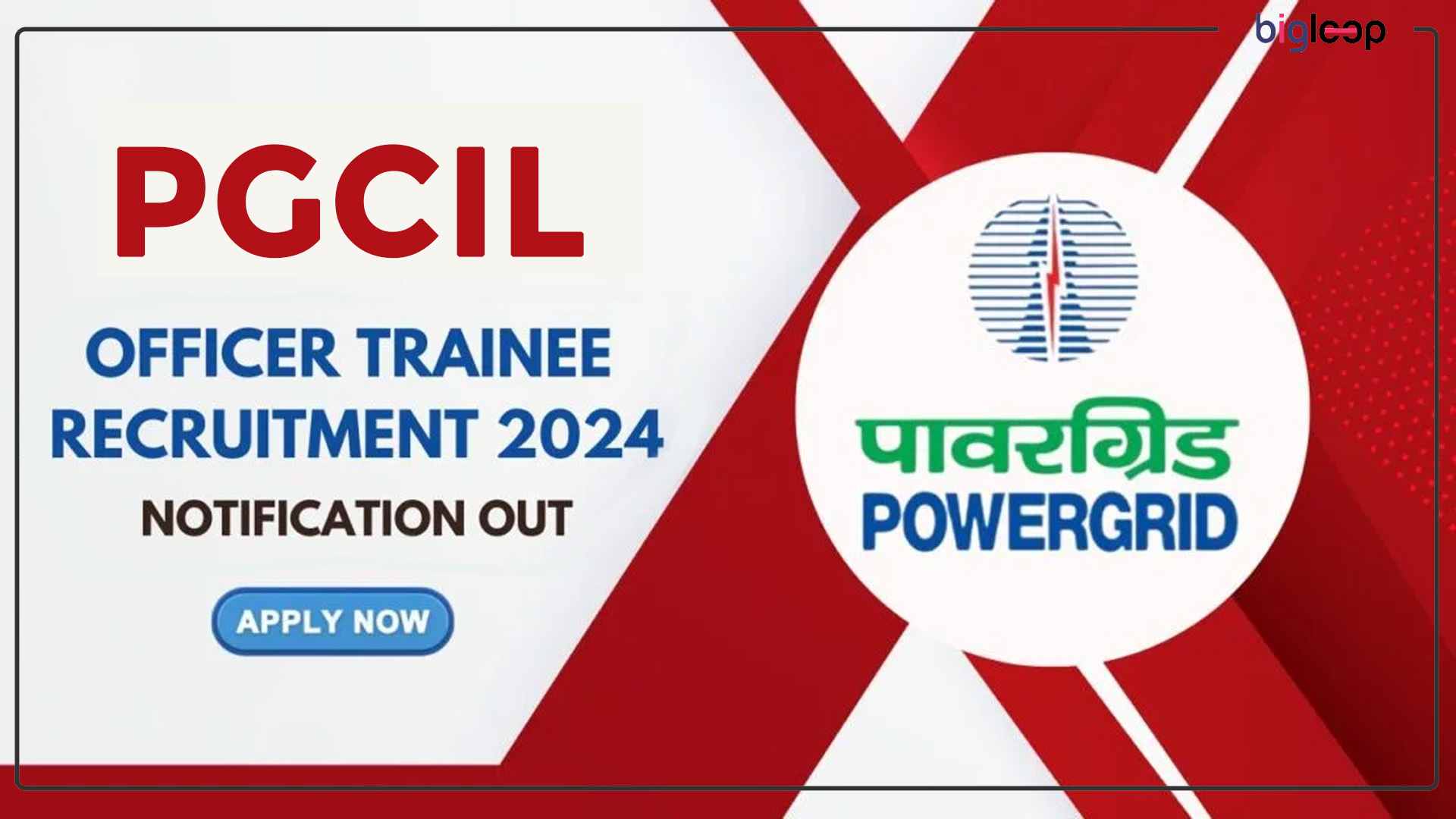 PGCIL Officer Trainee Recruitment 2024: Apply Online through UGC NET December 2024