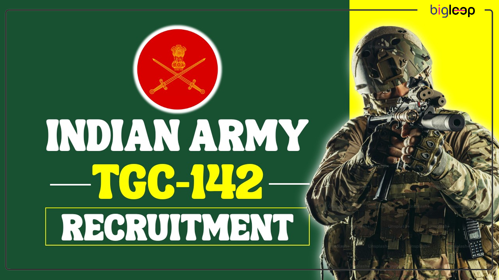 Indian Army Technical Graduate Course (TGC) 142 Recruitment 2025